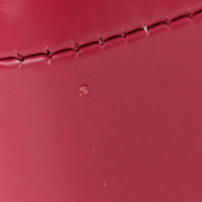 Chanel Aged Calfskin Quilted Small Gabrielle Hobo  Dark Pink 12 of 13