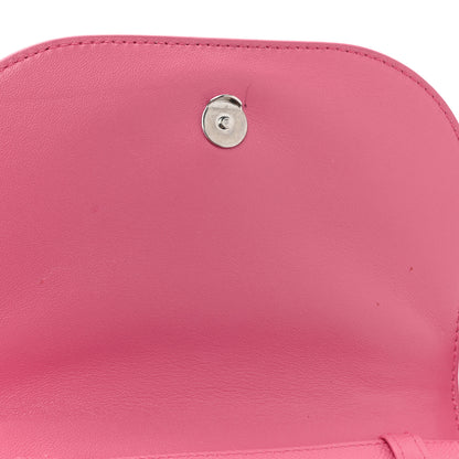 Balenciaga Signature Grained Calfskin Logo Print Ville Day Bag XS Rose Bubblegum Black 10 of 14