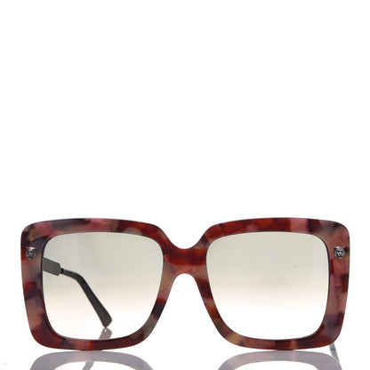 Gucci Squared Frame Sunglasses GG0216SA Pink Havana 2 of 7