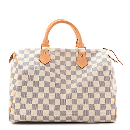 Louis Vuitton Damier Azur Speedy 30 1 of 14