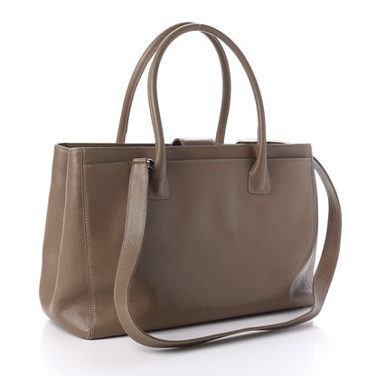 Chanel Calfskin Cerf Executive Shopper Tote Beige 4 of 16