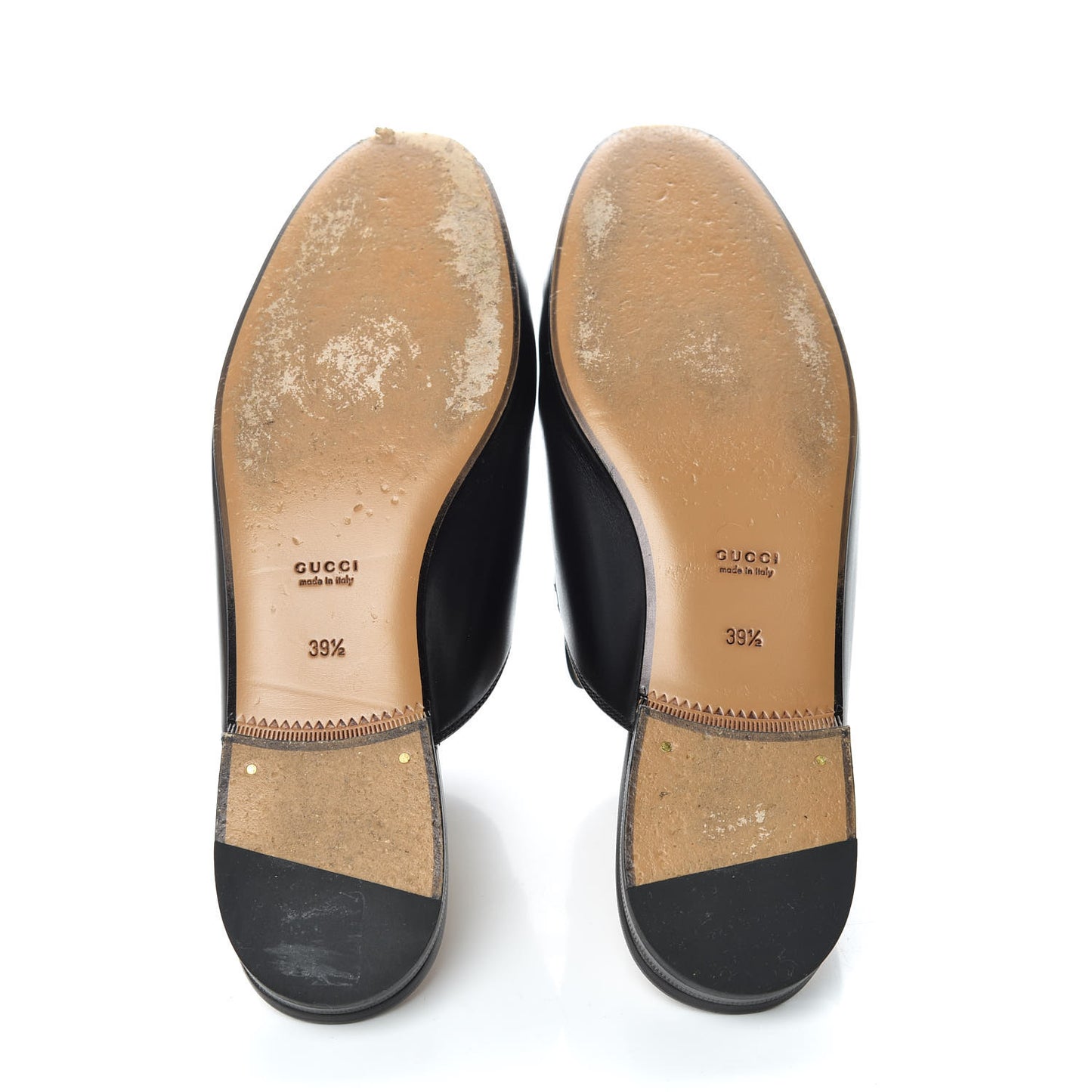 Calfskin Womens Princetown Slippers 39.5 Black