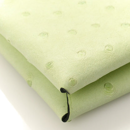 Hermes Ostrich Calvi Card Case Jaune Bourgeon 7 of 9