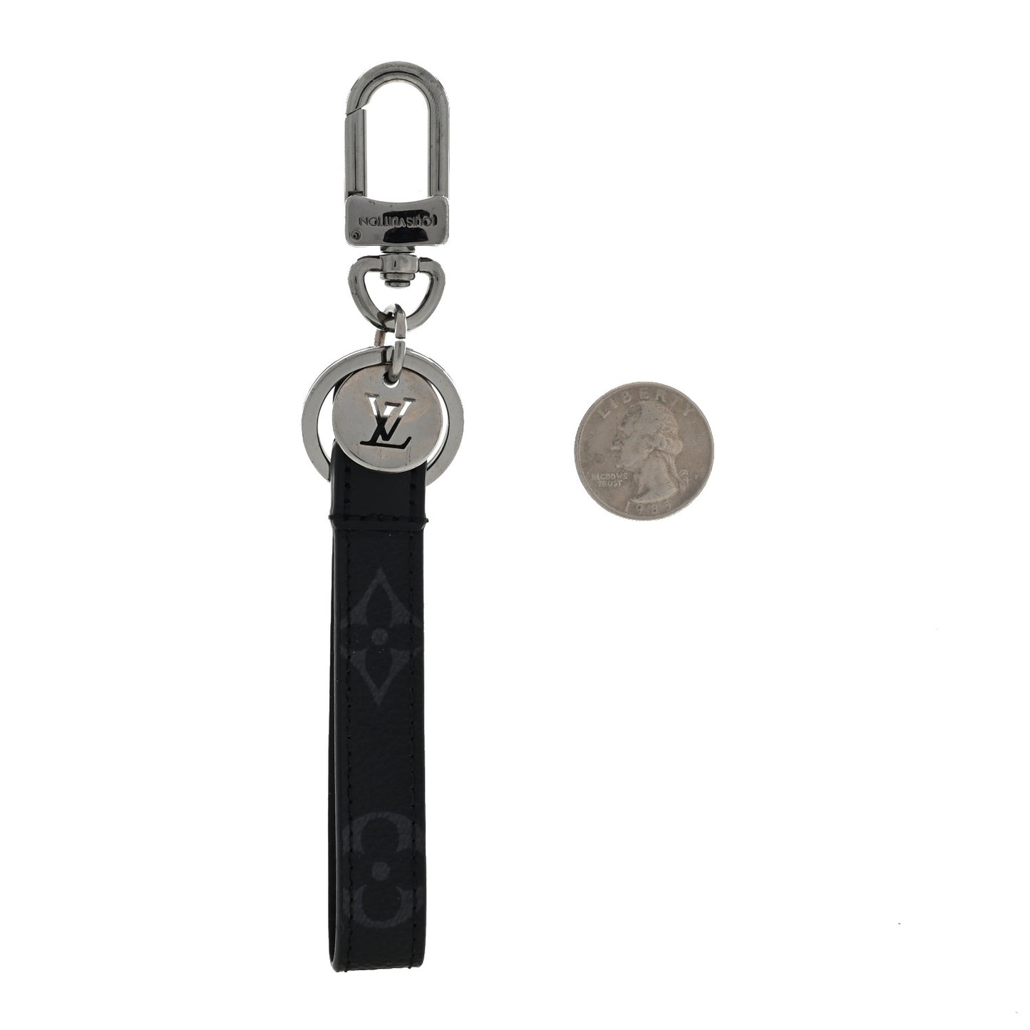 Monogram Eclipse Dragonne Bag Charm Key Holder