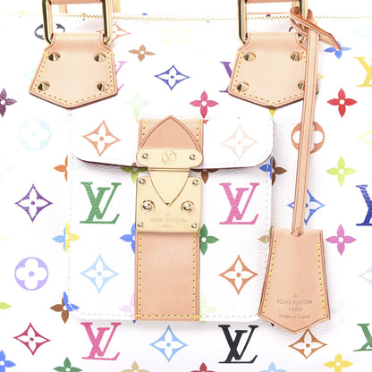 Louis Vuitton Monogram Multicolor Speedy 30 White 10 of 10