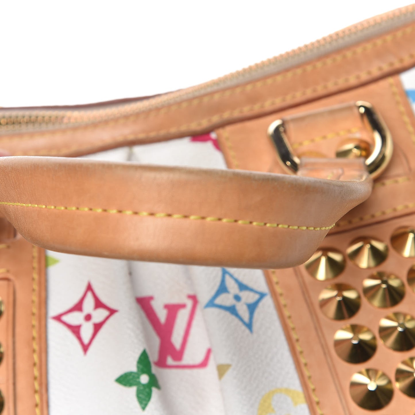 Monogram Multicolor Courtney MM White