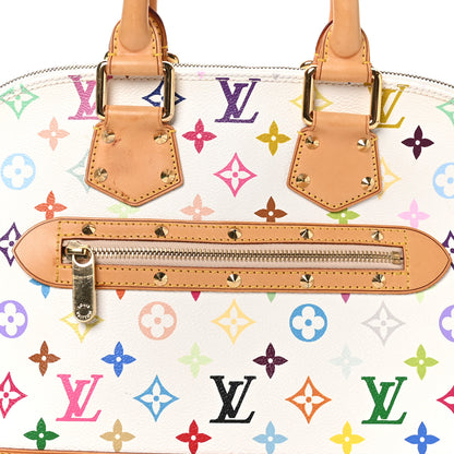Louis Vuitton Monogram Multicolor Alma PM White 8 of 12