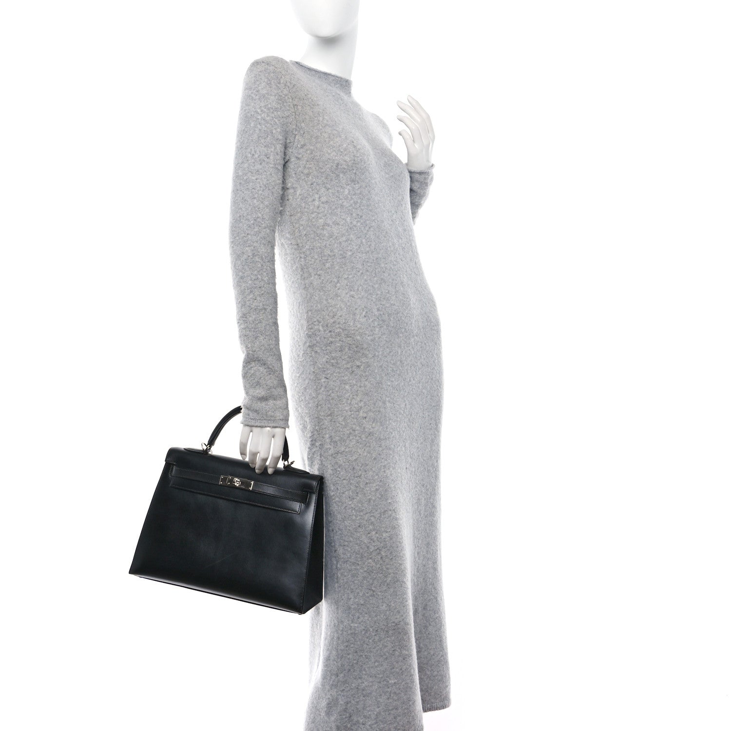 Hermes Box Kelly Sellier 32 Black 2 of 19
