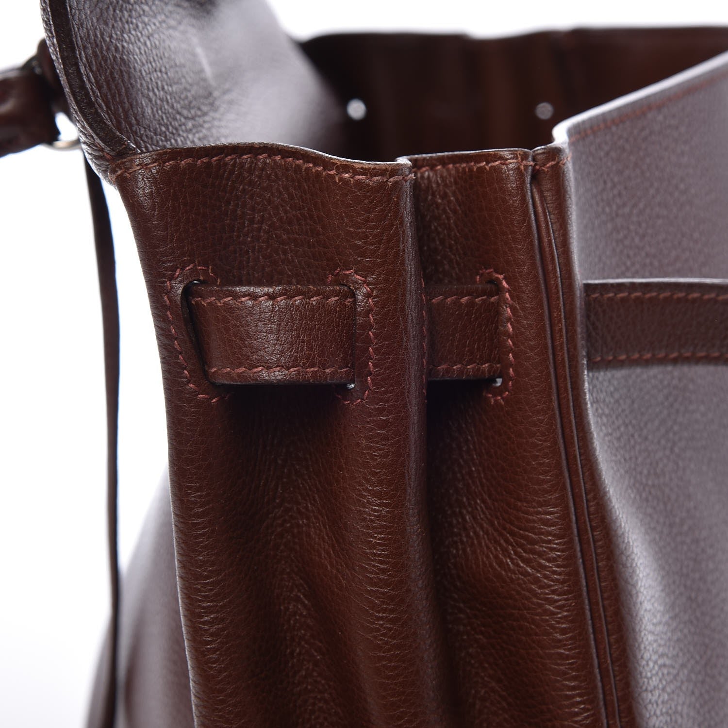 Hermes Evergrain Kelly Retourne 35 Havane 10 of 68