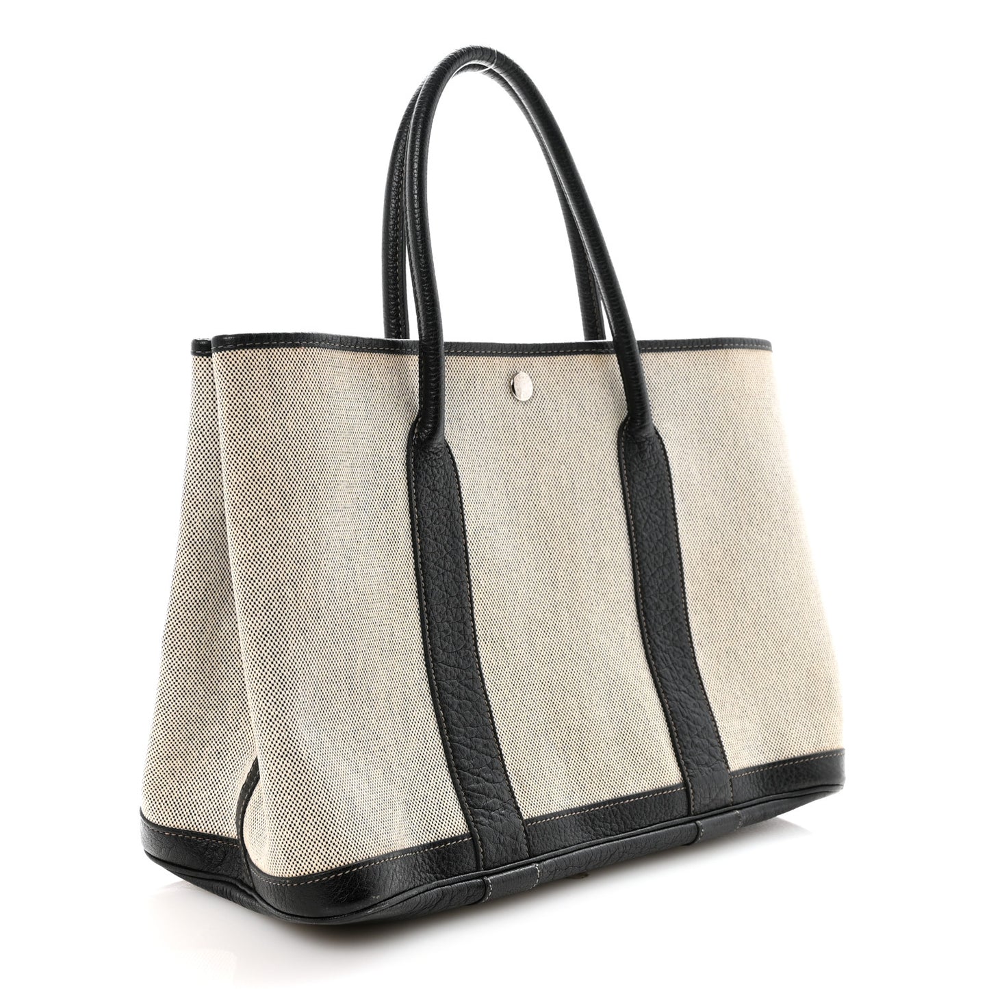 Buffle Skipper Toile Bolduc Twilly Garden Party 36 MM Tote Black