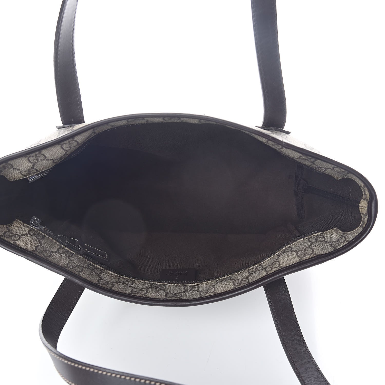 Gucci GG Supreme Monogram Small Joy Tote Dark Brown 5 of 9