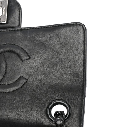 Chanel Patent Calfskin Quilted Mini Square Flap So Black 13 of 18