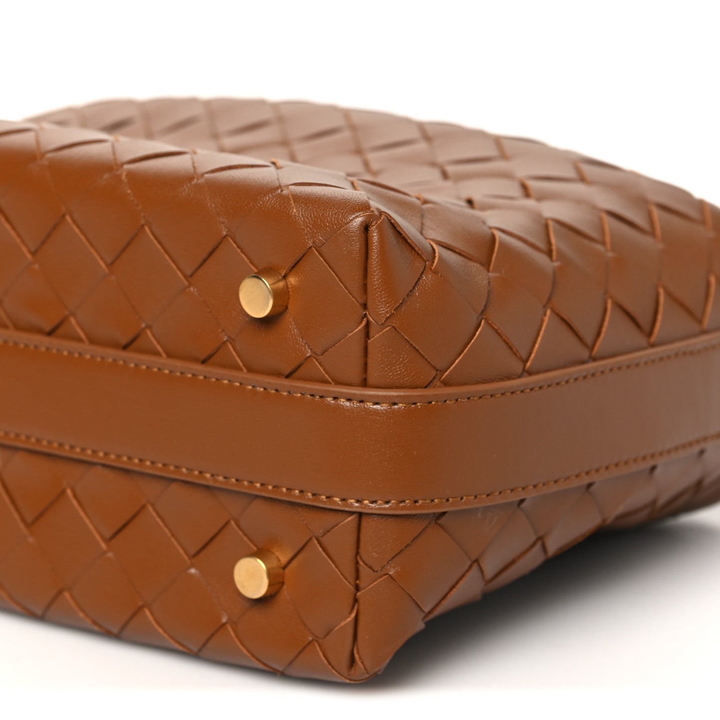 Nappa Intrecciato Mini Wallace Wood