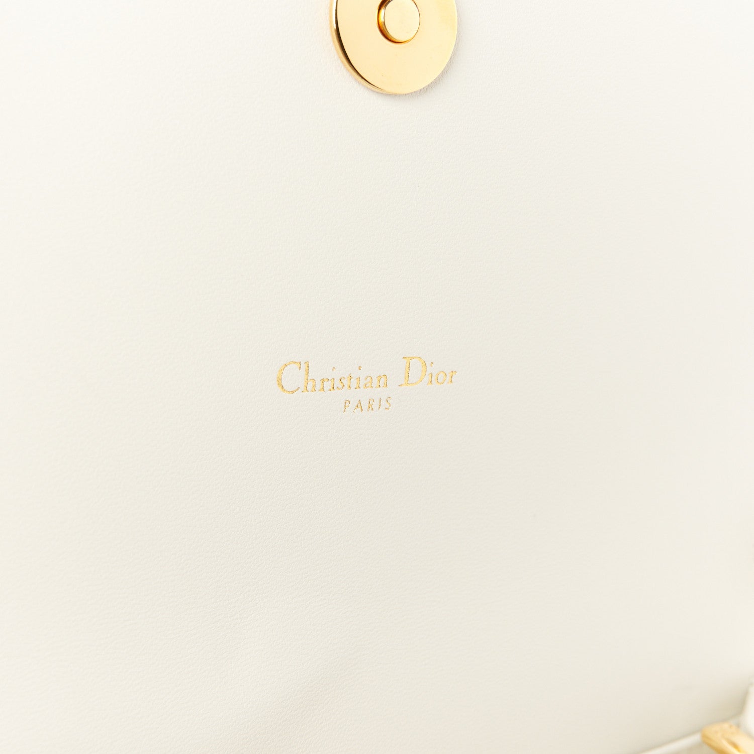 Christian Dior Supple Calfskin Caro Pouch with Chain Latte 6 of 11