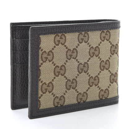 Gucci Monogram Bi-Fold Wallet Dark Brown 3 of 10