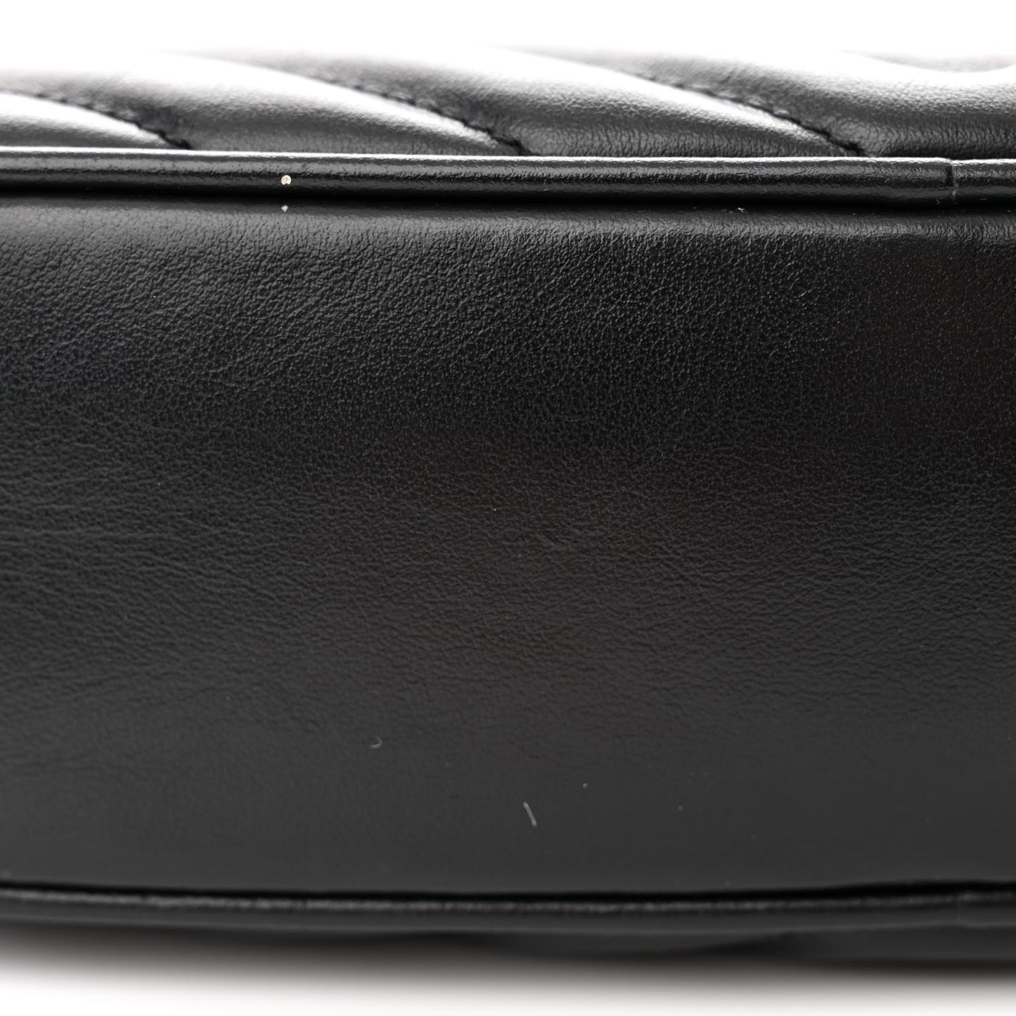 Calfskin Matelasse Monogram Monochrome Lou Camera Bag Black