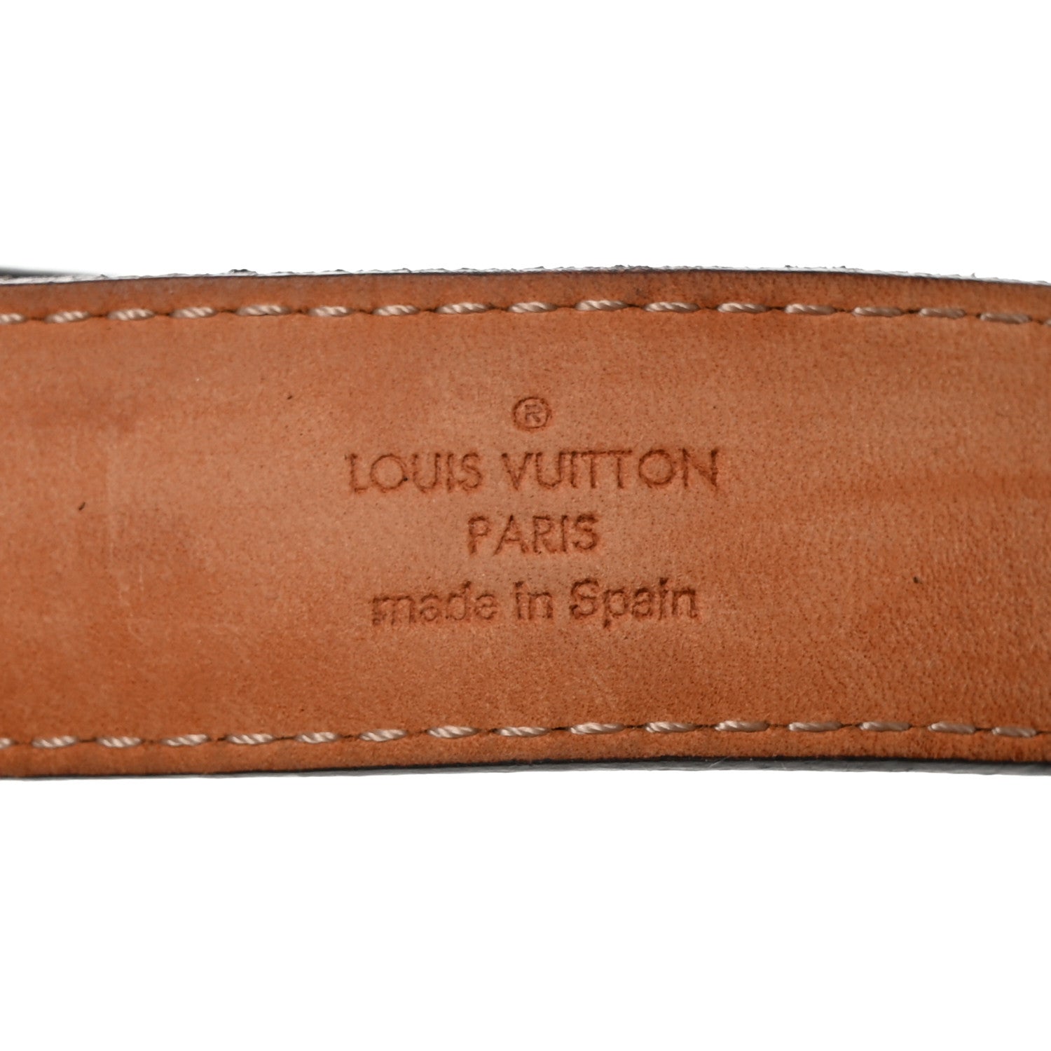 Louis Vuitton Monogram 25mm LV Initiales Belt 85 34 4 of 7