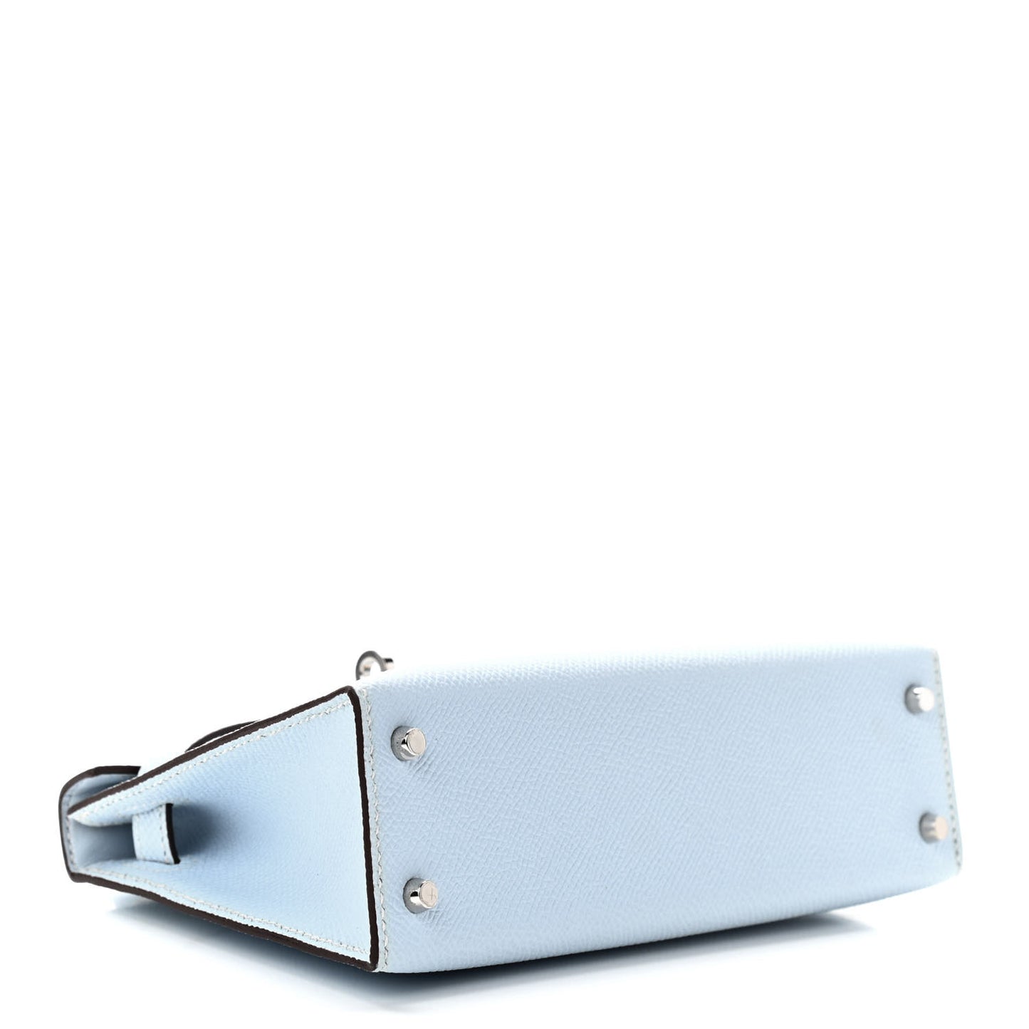 Epsom Mini Kelly Sellier 20 Bleu Brume