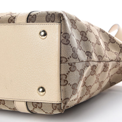 Gucci Monogram Medium Abbey Shoulder Bag Off White 11 of 21