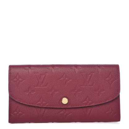 Louis Vuitton Empreinte Emilie Wallet Raisin 1 of 8