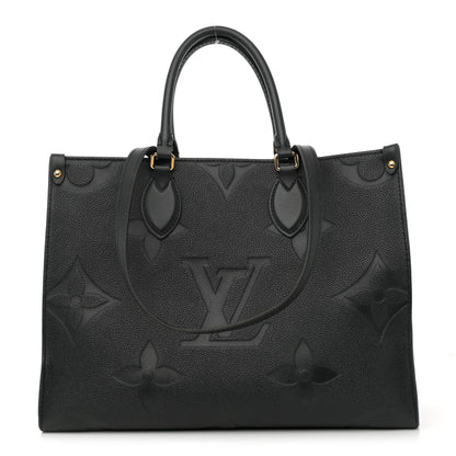 Louis Vuitton Empreinte Monogram Giant Onthego MM Black 1 of 13