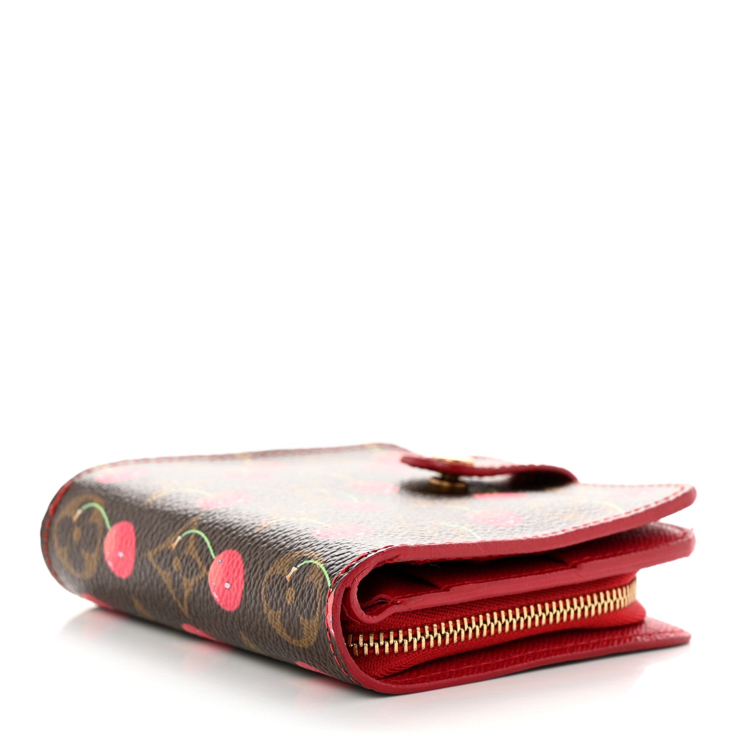 Louis Vuitton Monogram Cerises Compact Zippe Wallet 4 of 10