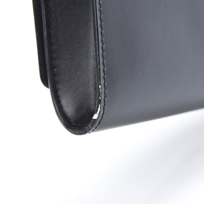 Louis Vuitton Calfskin Chain Louise MM Black 10 of 13