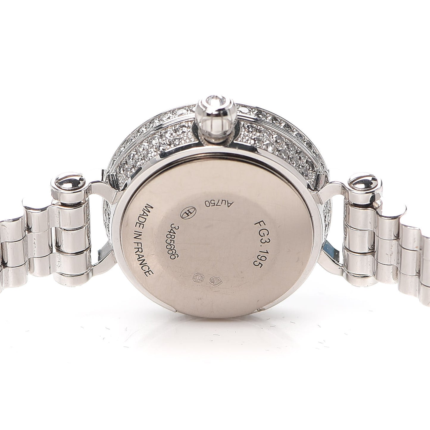 18K White Gold Diamond 16mm Faubourg Joaillerie Quartz Watch