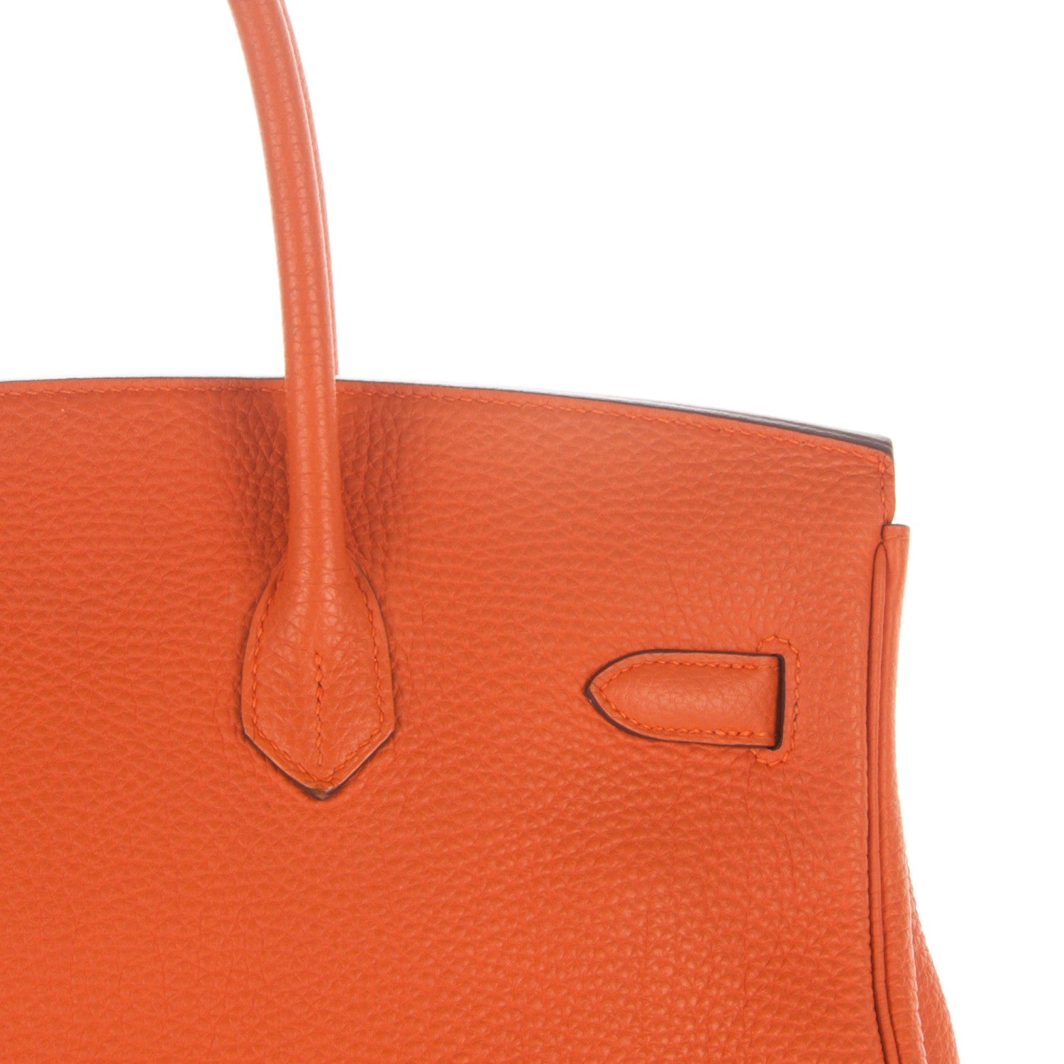Hermes Togo Birkin 35 Orange 17 of 26