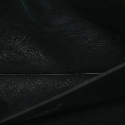 Chanel Iridescent Caviar Quilted Clutch With Chain Flap Black 10 of 13