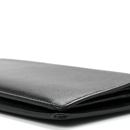 Chanel Caviar Sevruga Yen Wallet Black 13 of 13
