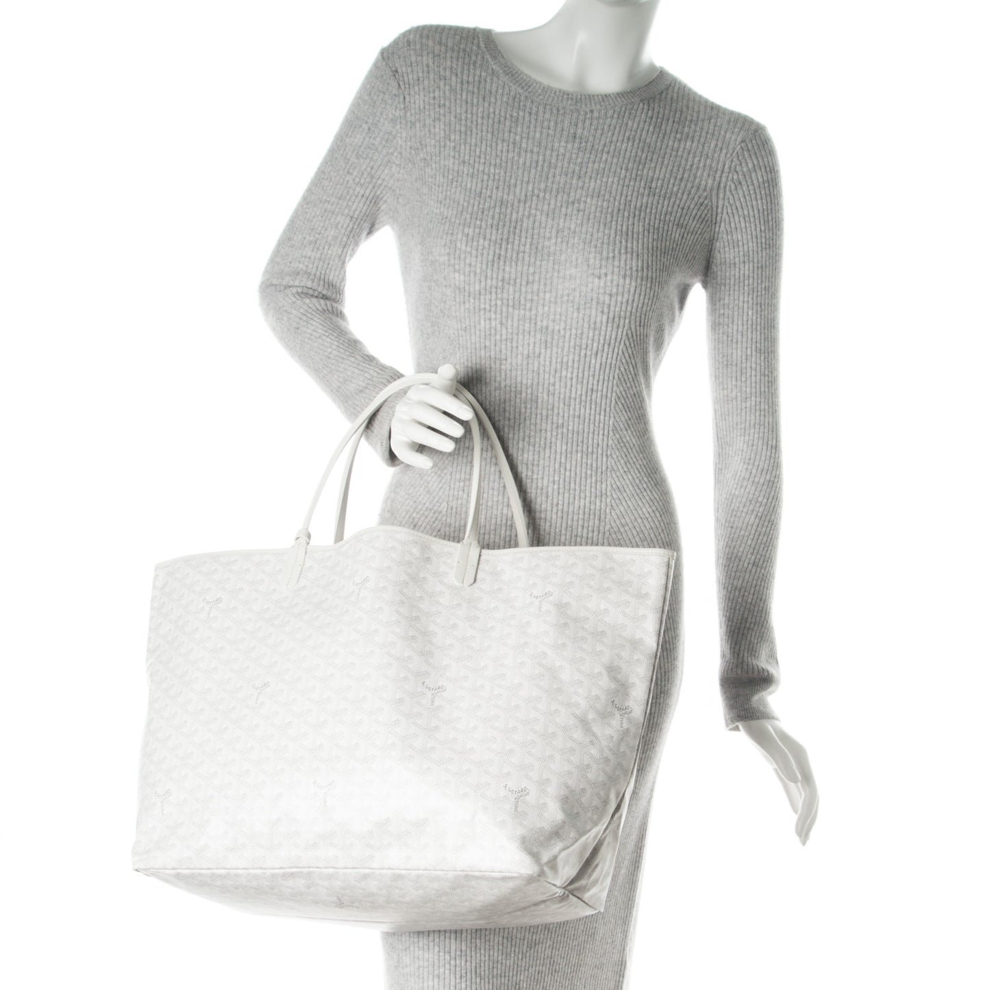 Goyardine Saint Louis GM White