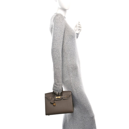 Hermes Epsom Birkin Sellier 25 Etoupe 2 of 14