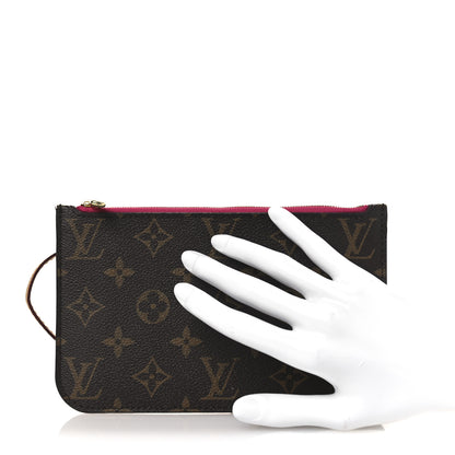 Louis Vuitton Monogram Neverfull PM Pochette Pivoine 2 of 9