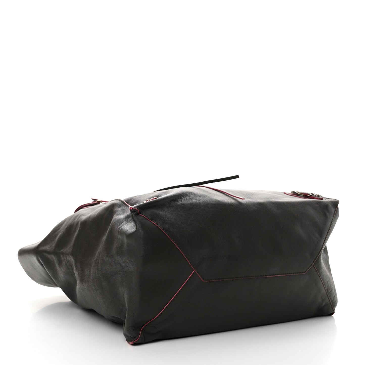 Veau Papier Basket Tote Brown