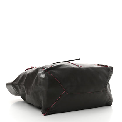 Balenciaga Veau Papier Basket Tote Brown 5 of 12