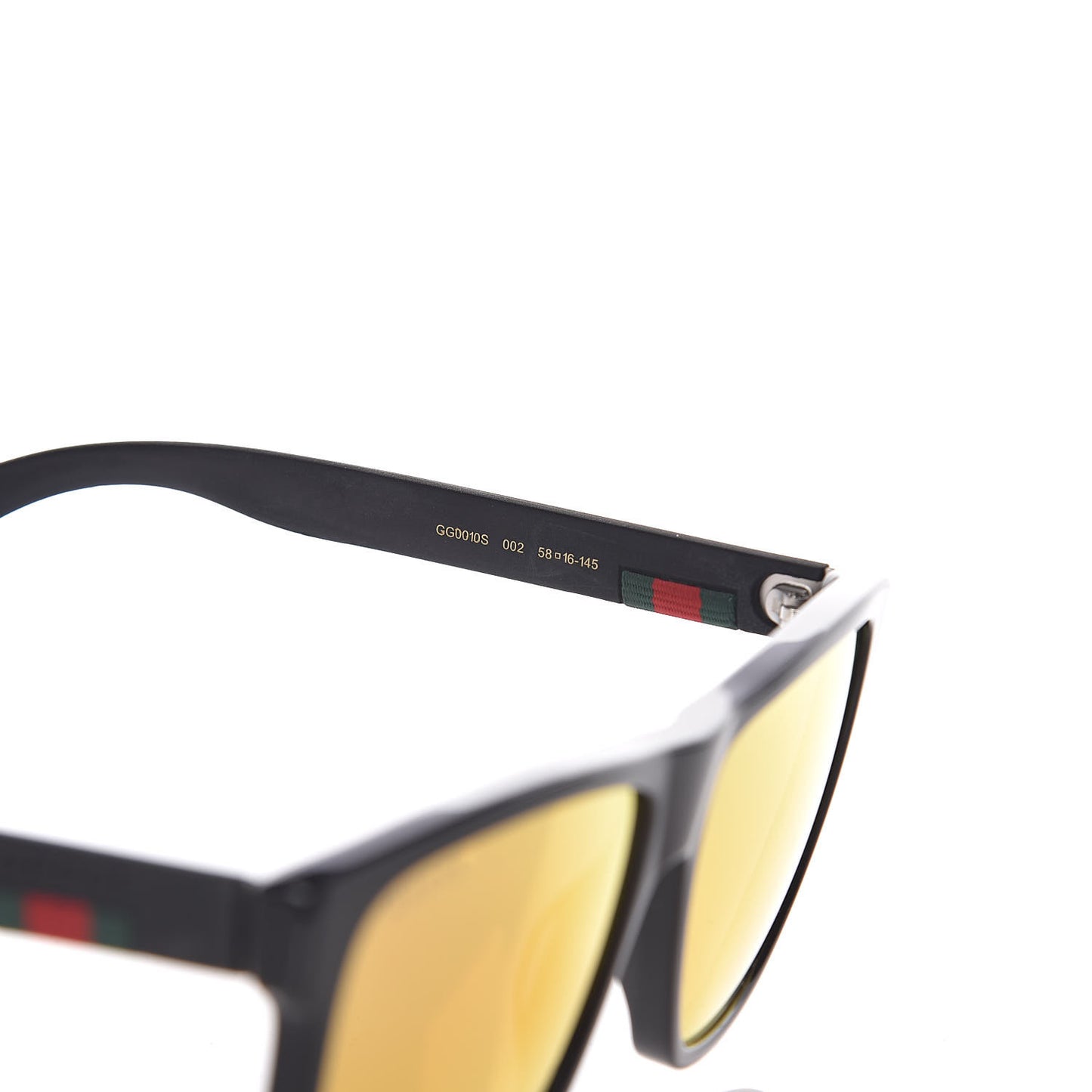 Web Square Frame GG0010S Sunglasses Black