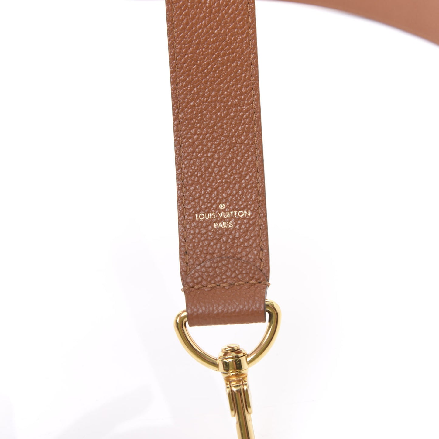 Calfskin Manhattan Shoulder Strap Caramel