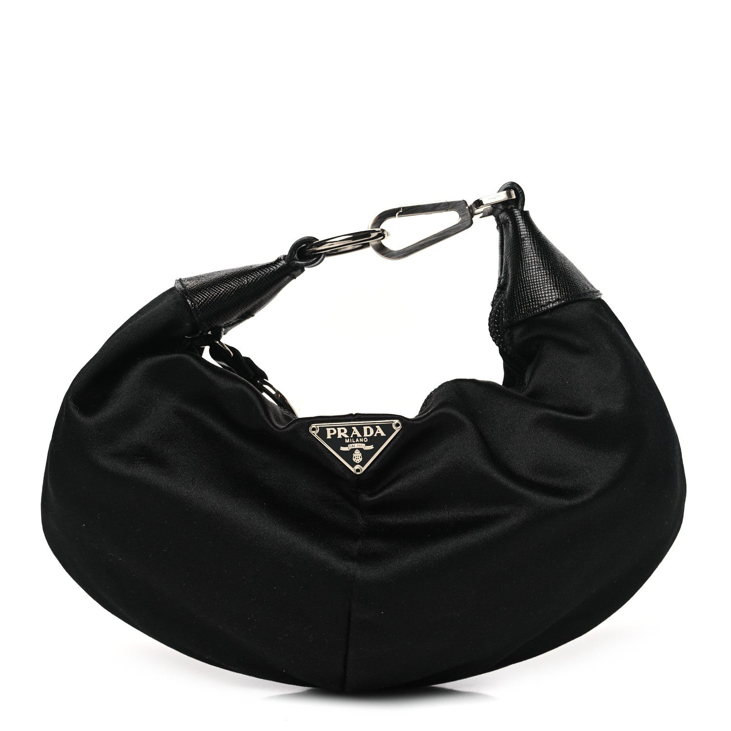Prada Tessuto Nylon Saffiano Re-Edition 2006 Shoulder Bag Black 1 of 11