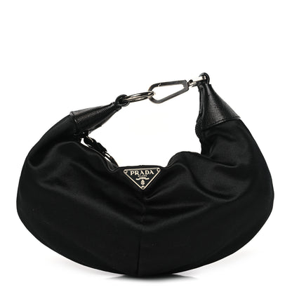 Prada Tessuto Nylon Saffiano Re-Edition 2006 Shoulder Bag Black 1 of 11