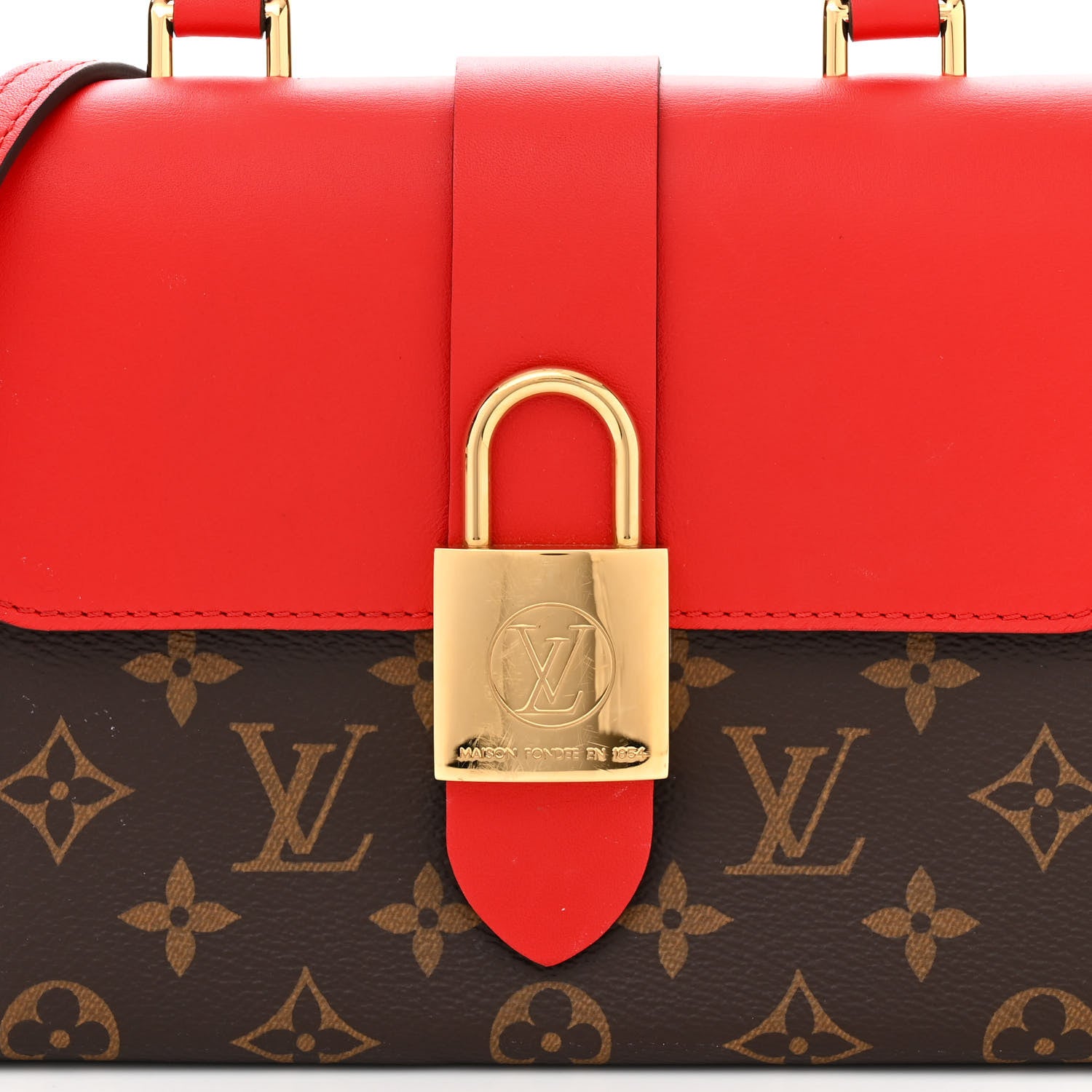 Louis Vuitton Monogram Locky BB Coquelicot 8 of 13