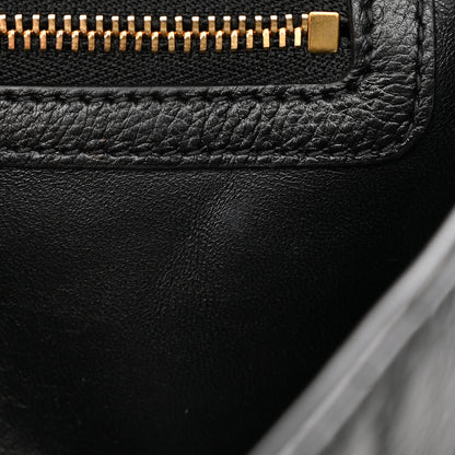 Christian Dior Calfskin Cannage Medium Caro Bag Black 12 of 21