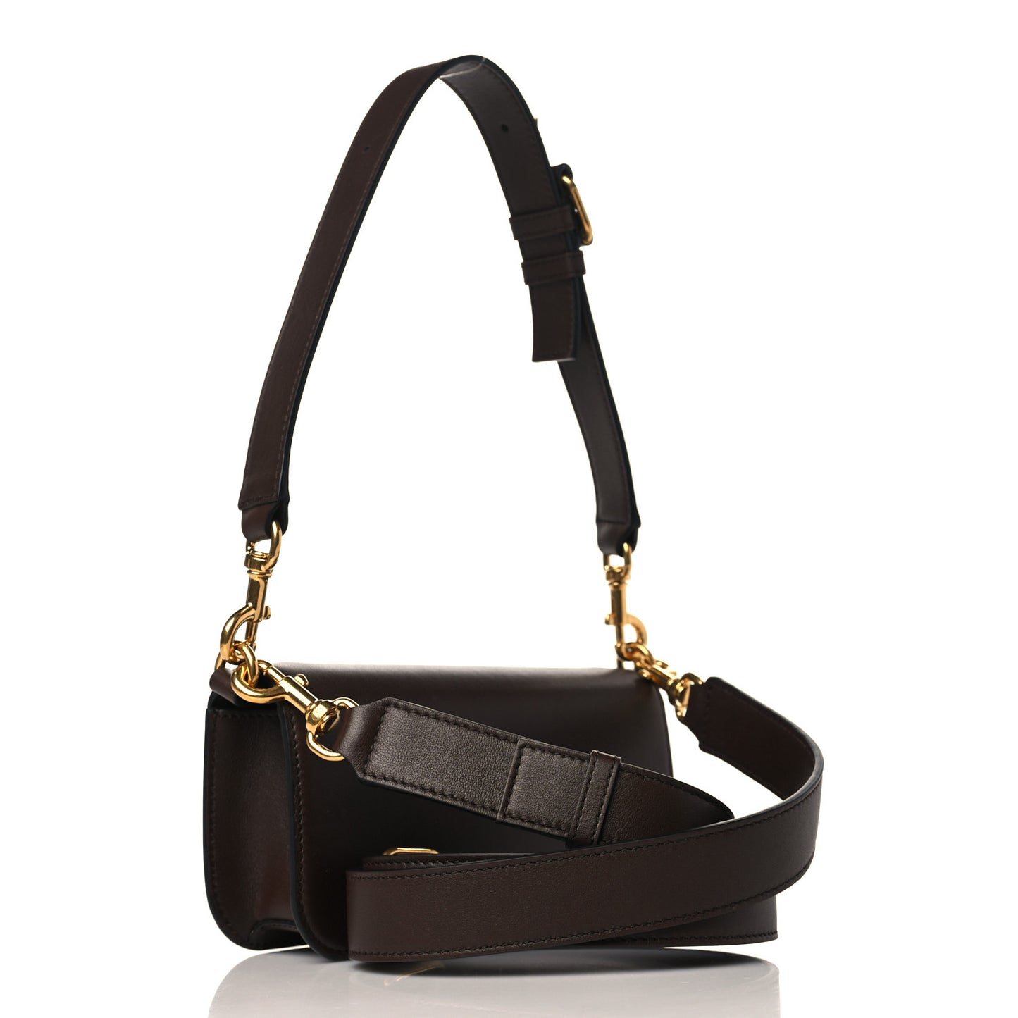 Smooth Calfskin Vlogo Mini Loco Crossbody Bag Fondant