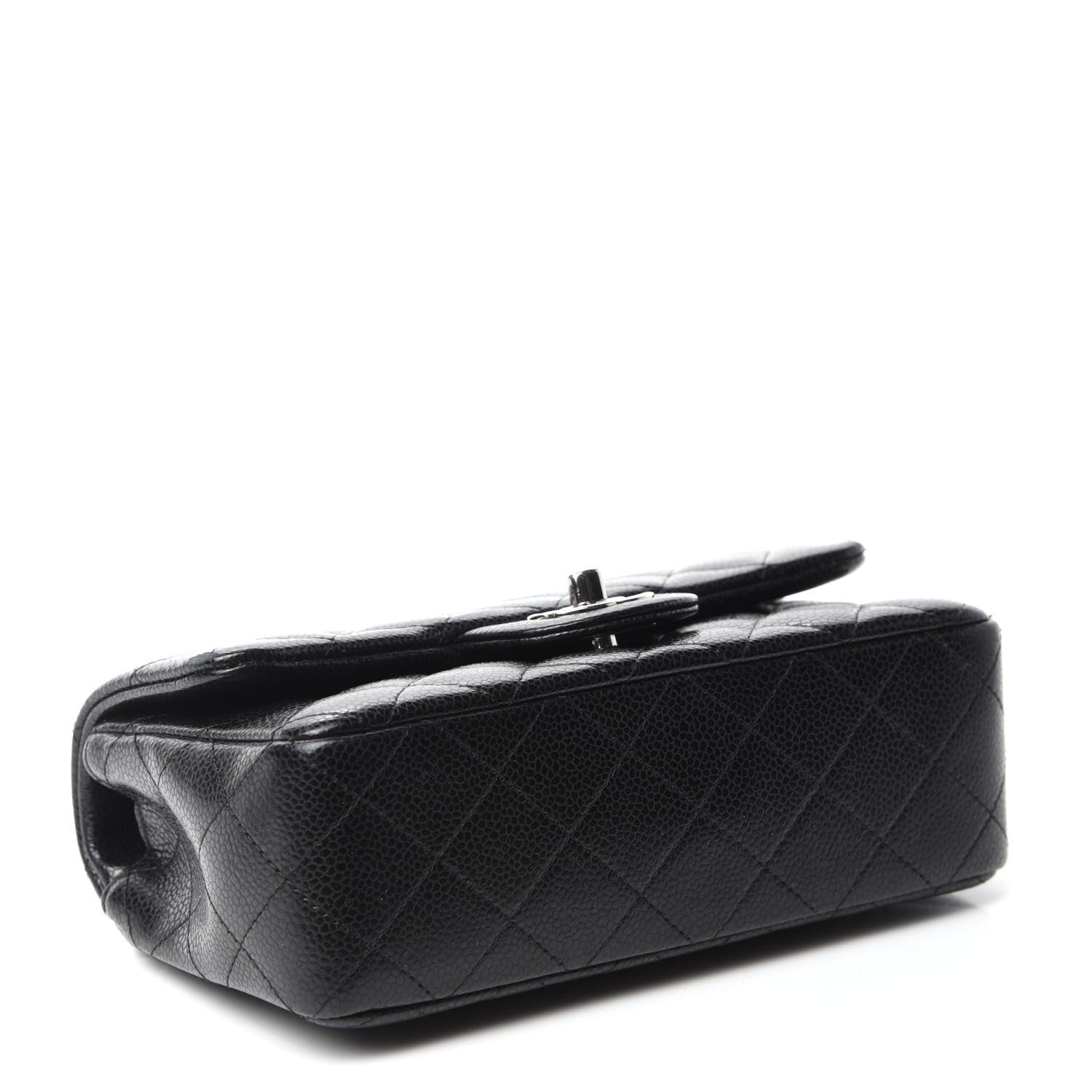 Chanel Caviar Quilted Mini Rectangular Flap Black 4 of 13