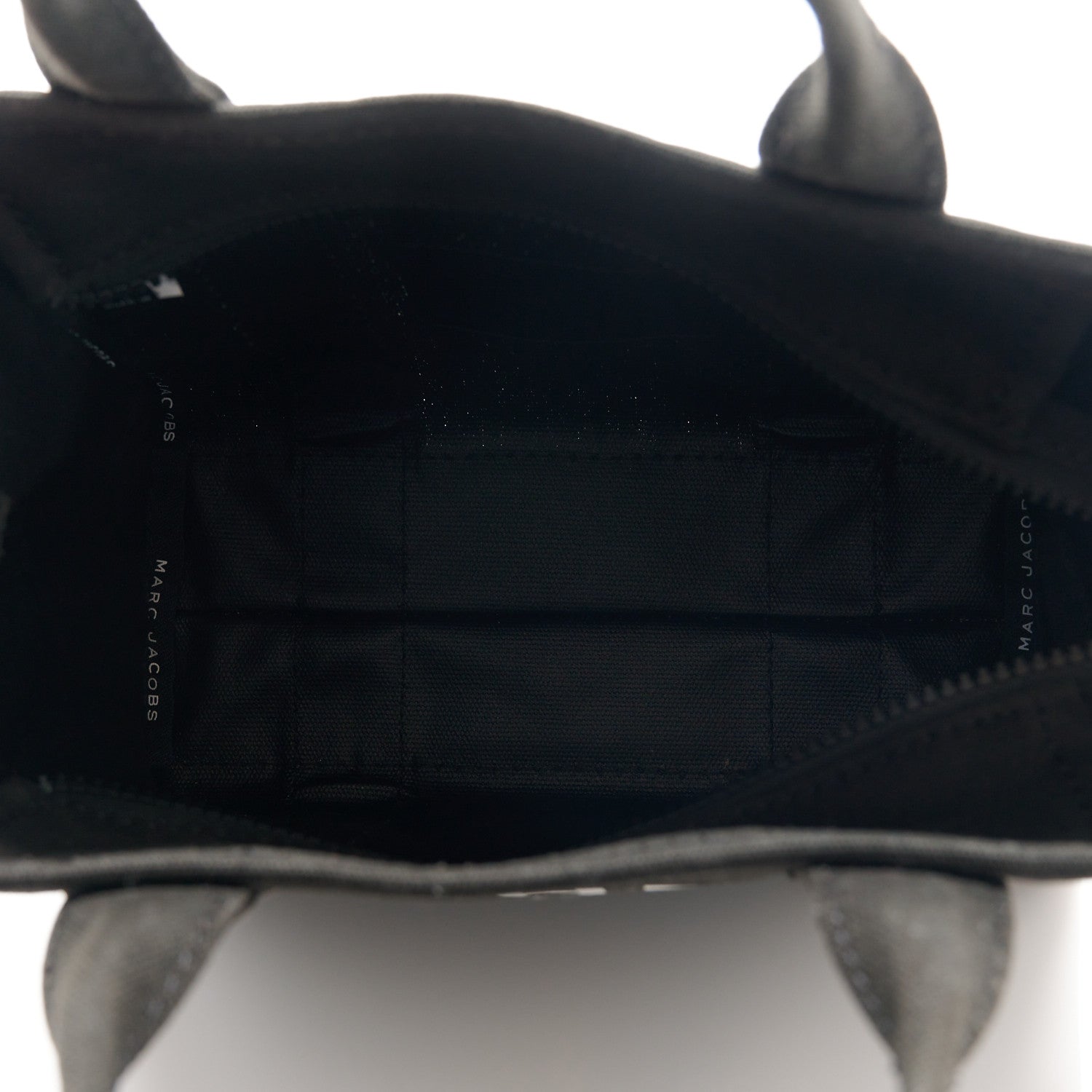 Marc Jacobs Cotton Canvas Small The Traveler Tote Bag Black 5 of 10