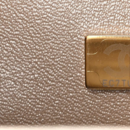 Chanel Metallic Goatskin Quilted Mini Rectangular Flap Gold 7 of 10