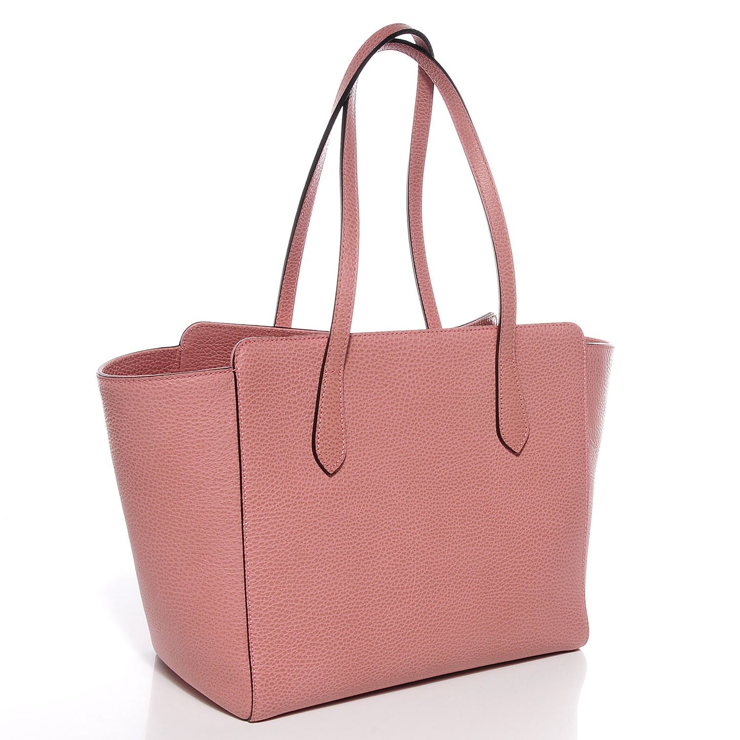 Dollar Calfskin Small Swing Tote Soft Pink