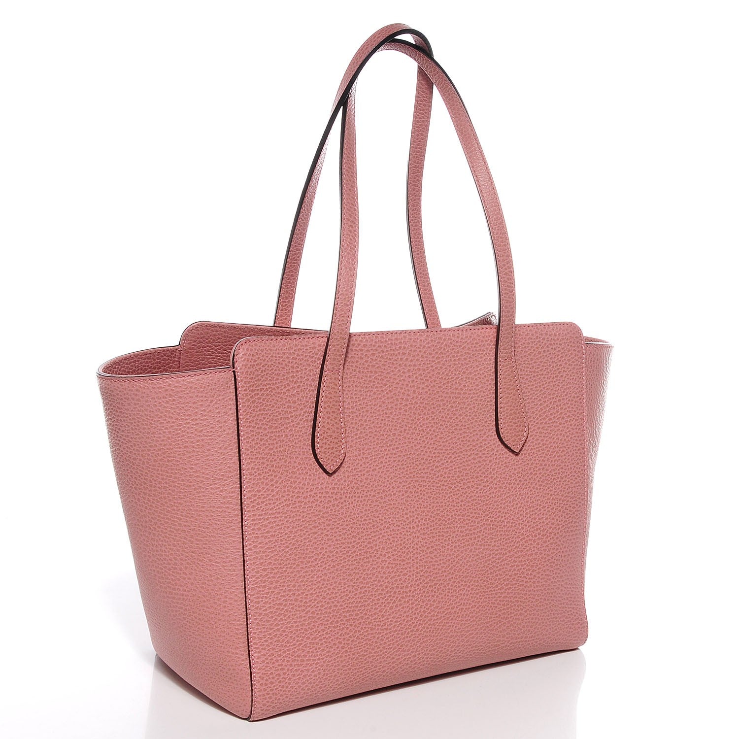 Gucci Dollar Calfskin Small Swing Tote Soft Pink 3 of 8
