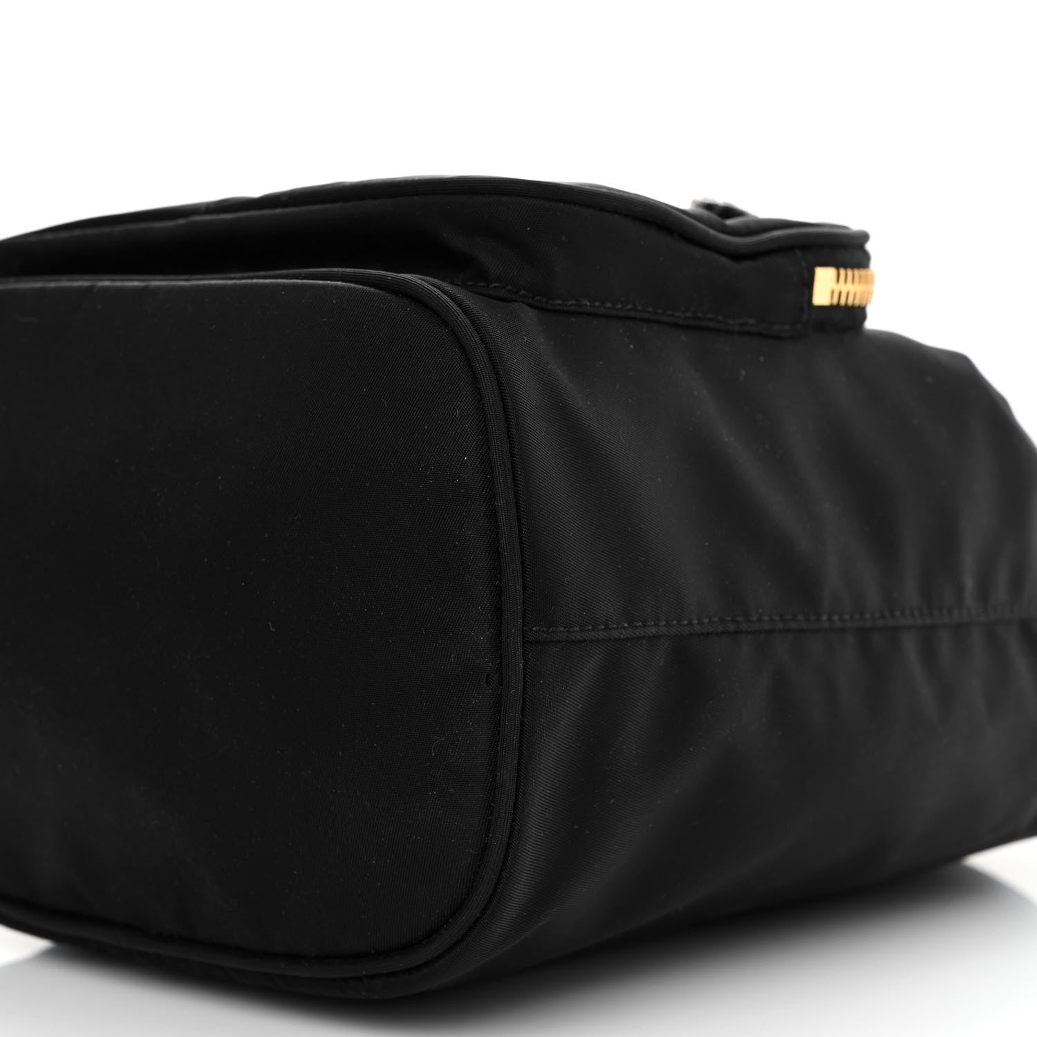 Prada Re-Nylon Duet Drawstring Shoulder Bag Black 11 of 12