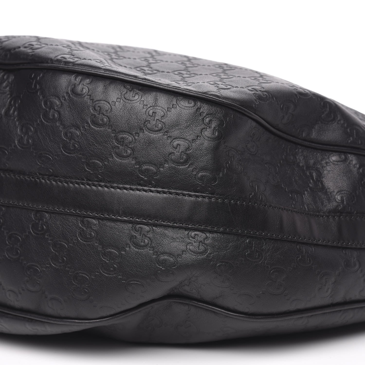 Gucci Guccissima Large GG Twins Hobo Black 10 of 11